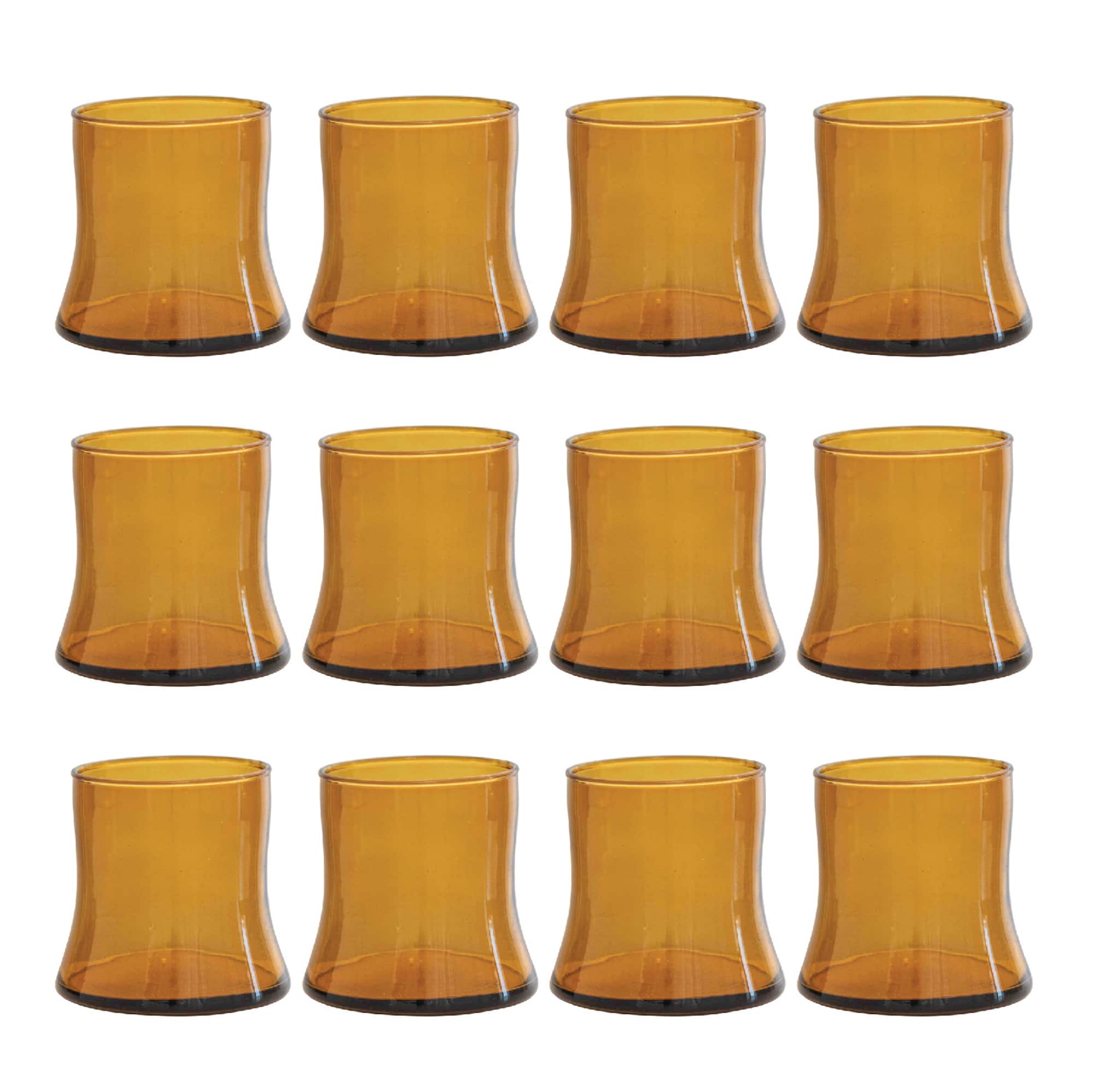 Hello Honey® 10 oz. Modern Drinking Glass Set